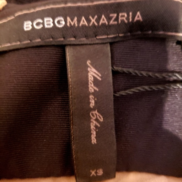 BCBGMAXAZRIA black lace & mini dress - Picture 2 of 2